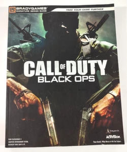 Bradygames Guide Call of Duty Black Ops Ps3 Xbox 360 Pc  Envoi rapide et suivi - Picture 1 of 2