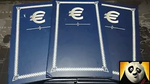 Euro € Trial Specimen Pattern Prototype 8 Coin Set Collection Probe Deluxe - Picture 1 of 17