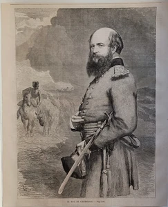 Stampa antica 1861 Duca di Cambridge Giorgio di Hannover - Foto 1 di 2