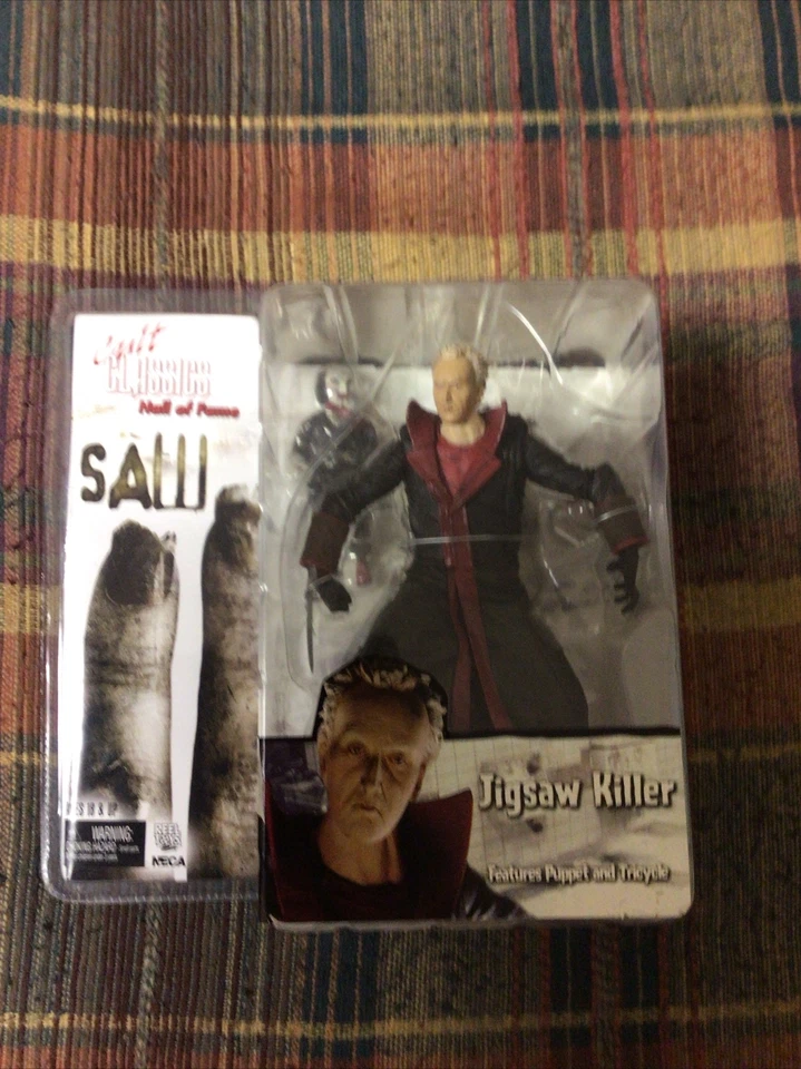 Jigsaw Killer Saw Movie NECA 7" Action Figure Toy Cult Classics Series 5 2006