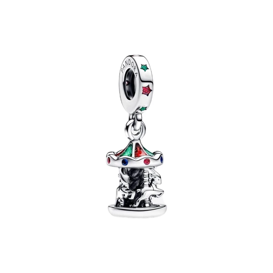 Pandora Charm-Anhänger drehendes Karussell 793586C01 Silber