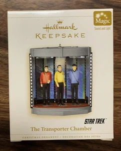 New In Box Hallmark Keepsake 2006 STAR TREK The Transporter Chamber Ornament - Picture 1 of 6