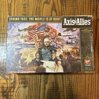 Axis & Allies Spring 1942 The World Is At War Board Game Avalon Hill Opened Box - Image 1 of 4