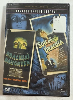 Dracula's Daughter / Son of Dracula (DVD, 1936 & 1943) Lon Chaney Jr -NEW Sealed - Image 1 of 2