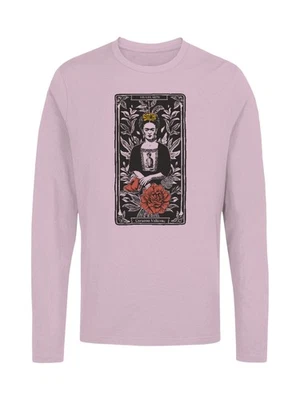 Frida Kahlo Artistic Tribute to a Brave Heart Mujer Manga Larga Foto 1 de 3