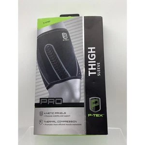 P-Tex Pro Thigh Sleeve Kinetic Panels Thermal Compression X-Large - Picture 1 of 4