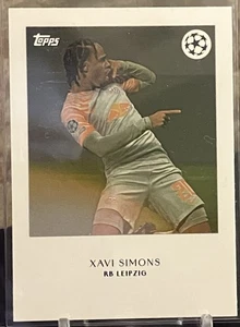 2023-24 Topps Simplicidad UEFA Xavi Simons RB Lipsia - Foto 1 di 2