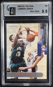 2003 S.I. Sports Illustrated For Kids Lebron James Rookie GAI 9.5 GEM MINT - Bild 1 von 9