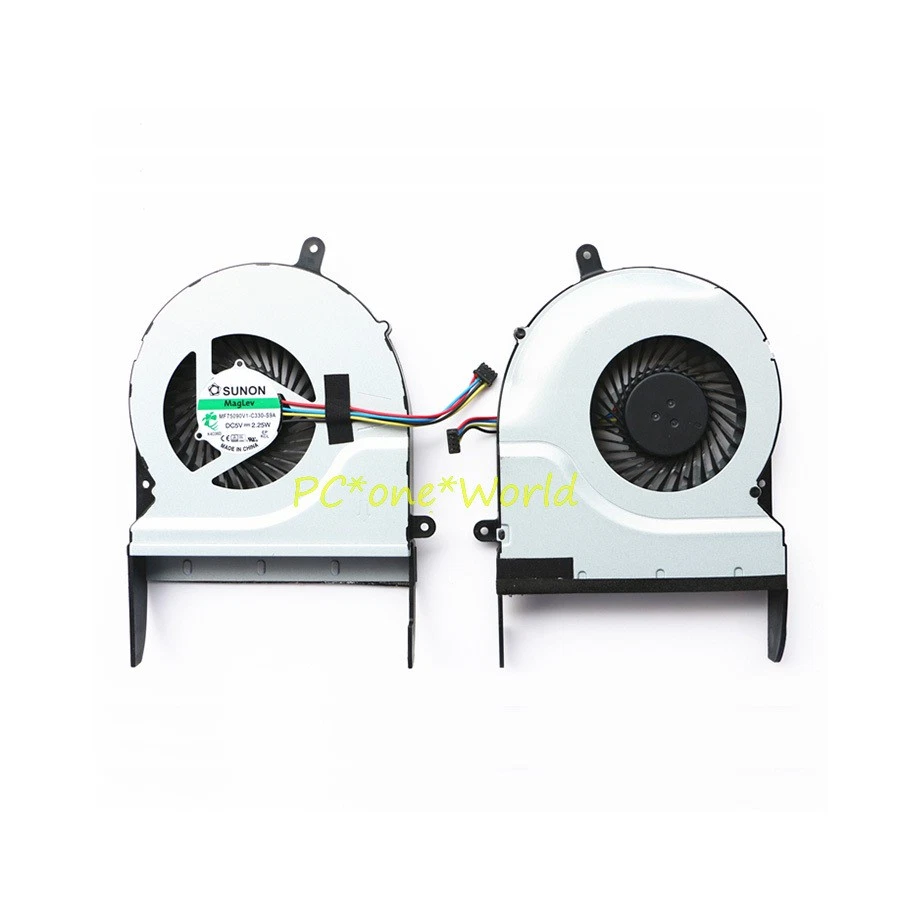 MF75090V1-C330-S9A CPU Fan for ASUS G551 G551J G551JK G551JM G551JW G551JX - Image 1 of 1