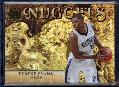 2010/11 PANINI GOLD STANDARD GOLD NUGGETS TYREKE EVANS 082/299 - Image 1 of 1