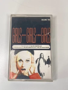 Elvis Costello Girls Girls Girls Vol 2 Album Cassette 1989 Demon Records - Picture 1 of 12