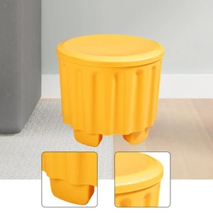Storage Ottoman Creative Stackable Vanity Seat for Bedroom Hallway Balcony - Picture 1 of 30