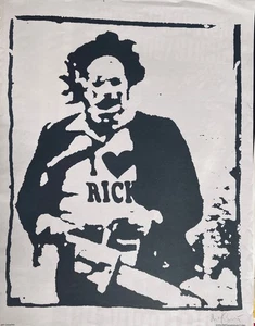 Rick Santorum como Masacre de Sierra de Cadena - político de 2 caras por Art Chantry - Imagen 1 de 2