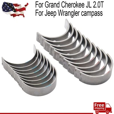 18- Crankshaft Bearing & Rod Bearing For Jeep Wrangler Grand Cherokee JL 2.0T Foto 1 de 4