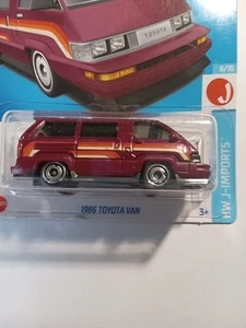 Hot Wheels Toyota Van Hot J Imports Series Diecast Cars Multi-Color 1/64th Scale - Picture 1 of 24