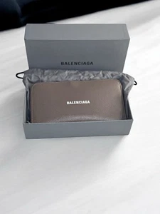 Cartera Continental Balenciaga "Efectivo" Taupe - Imagen 1 de 7