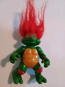 1993 TMNT Raphael Troll Teenage Mutant Ninja Turtles Vintage Actionfigur - Bild 1 von 7