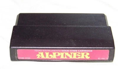 TI994A  Texas Instruments Home Computer Game Cartridge - Alpiner - Image 1 of 2