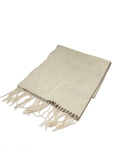 Piacenza muffler Silk Gry ladies' two-tone cashmere blend made in Italy Used - Picture 1 of 3