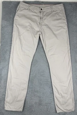 Raleigh Denim Workshop Jones StraightJean Light Beige Men Size 36x33 Cotton USA - Image 1 of 4