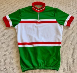 Italy flag Cycling jersey shirt Mens Biking Size S - Picture 1 of 2