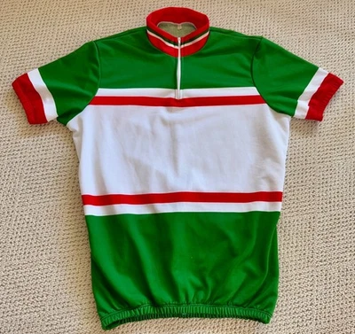 Camiseta deportiva de ciclismo bandera de Italia para hombre talla S Foto 1 de 2