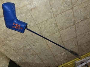 LUX LB-1 C-Thru Grip Blade New York Mets Golf Putter Club Head Cover New Mr Mrs  - Picture 1 of 11