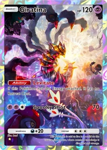 Giratina Pokemon Pocket Non Holo Card VMAX EX GX ACG V Star custom - Picture 1 of 3