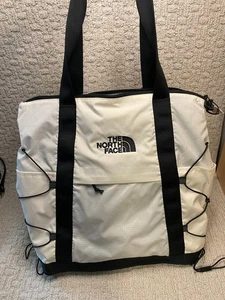 North Face Gardenia White Black Borealis Covertible Tote Rucksack NEU - Bild 1 von 21