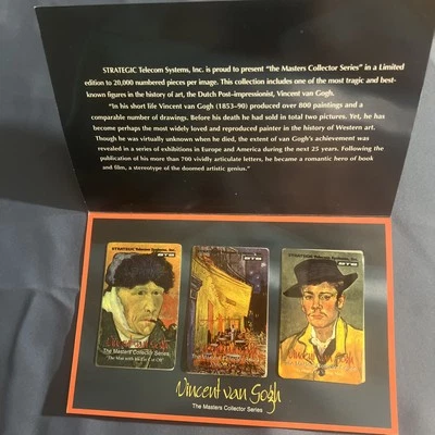 The Masters Collector Card Series STS Phone Cards, Three Card Set Limited - Imagem 1 de 4