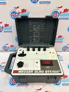 Megger DLRO BT51 Milliohm Meter Low Resistance Ohmmeter - Picture 1 of 24