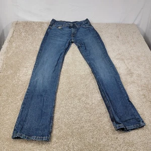 Levi's Men's 527 Slim Bootcut Jeans Dark Wash Denim Classic Fit W31 L34 - Picture 1 of 8