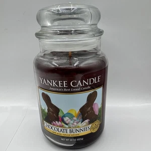 Yankee Candle Easter Chocolate Bunnies Collector's Edition Large 22oz Retired - Bild 1 von 5