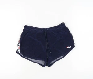 Pantalones cortos deportivos Fila azules para mujer, M - Gimnasio y running - Imagen 1 de 12