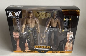 AEW Wrestling Unrivaled Jon Moxley & Darby Allin Rivals Pack Esclusivo Amazon - Foto 1 di 22