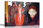Jealousy by Edvard Munch Canvas Art Prints Framed Hanging Famous Wall Pictures