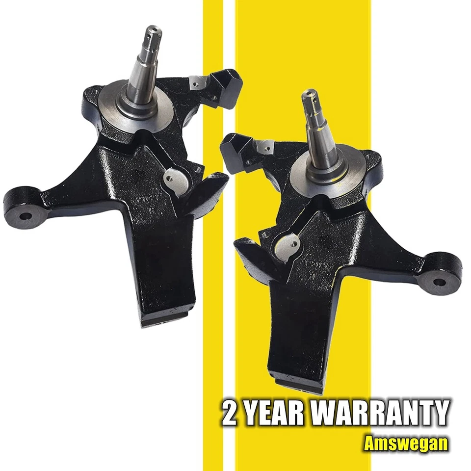 4" Lift Front Suspension Spindles Pair For Chevrolet C1500 C2500 2WD 1988-1998 Foto 1 de 1