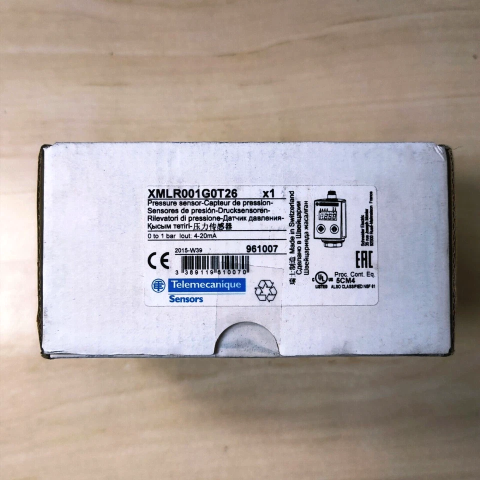 Telemecanique XMLR001G0T26 | 961007 Electronic Differential Pressure Sensor - Image 1 of 1