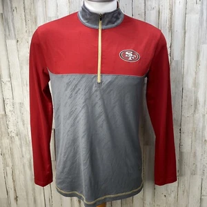 Chaqueta con cremallera San Francisco 49ers para hombre talla M 1/4 ropa del equipo de la NFL TX3 genial P5 - Imagen 1 de 8