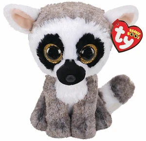 Ty Beanie Boo Linus the Lemur | 6 Inch | BNWTs | Plush | Ty Plush - Picture 1 of 1
