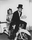 The Awful Truth Irene Dunne Cary Grant In Top Hat Riding Motorcycle 8X10 Photo