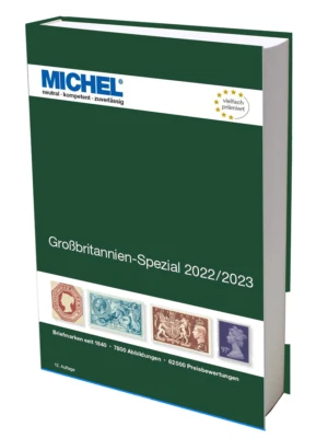 MICHEL Briefmarken Katalog Großbritannien-Spezial 2022/2023 NEU - Bild 1 von 3