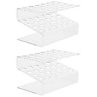  Set of 2 Acrylic Pencil Holder Display Stand Home+decor Accents Storage Box