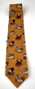 Vintage Robert Talbott Advil Western Open Necktie Golf Ball Putter USGA Silk NWT - Picture 1 of 6