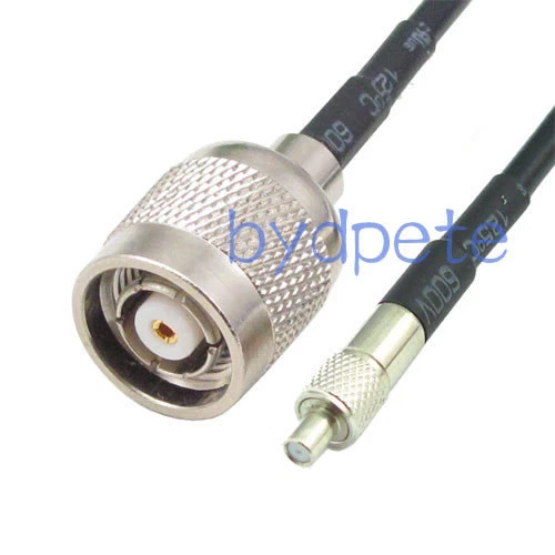 TS9 female to RP-TNC male RF RG174 Coaxail Pigtail Cable 25cm 10inch bydpete - Image 1 of 1