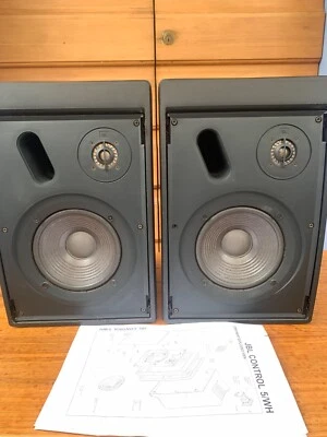 JBL Control 5 monitor casse loudspeaker Boxed instructions jbl control5 - Immagine 1 di 4