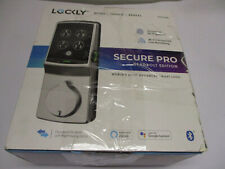 Lockly Secure Pro Deadbolt Edition Smart Lock PGD728W Satin Nickel Fingerprint