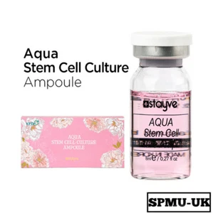 Stayve Booster Aqua Stem Cell Culture 10 Ampoule Brightening Glow Whitening MTS  - Picture 1 of 5