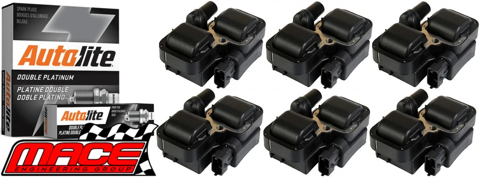 KIT DE SERVICIO DE ENCENDIDO MACE PARA MERCEDES BENZ SLK32 AMG R170 M112.960 S/C 3.2L V6 Foto 1 de 1