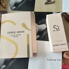 Brand New Giorgio Armani Si Eau de Parfum 7ml + Intense 1.2ml